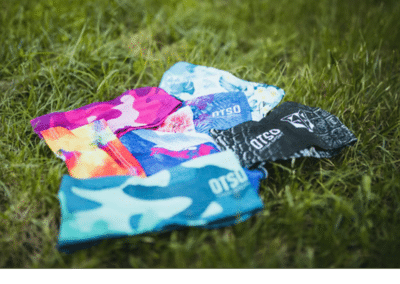 OTSO Ultra Light Camo Blue Headband